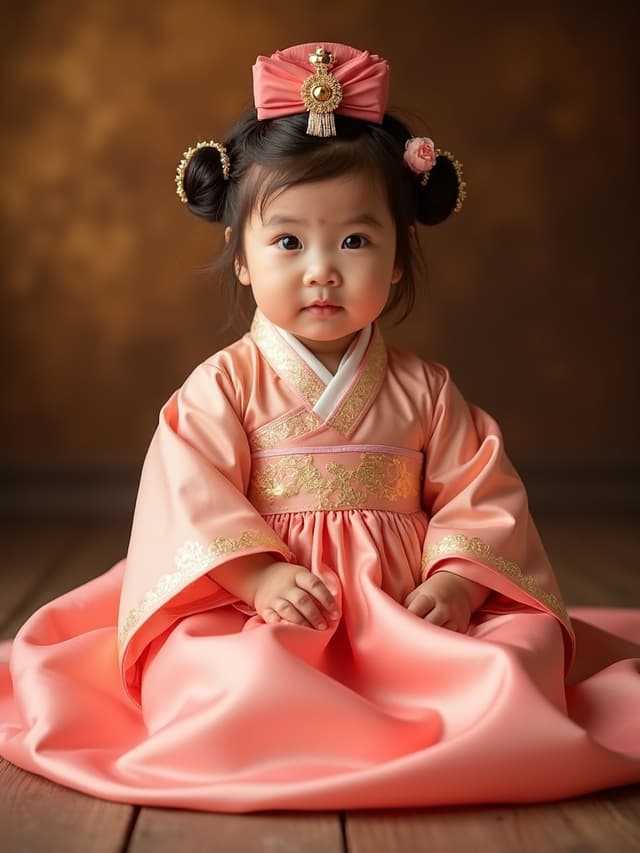 한복 초상화